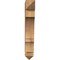 Ekena Millwork Balboa Arts & Crafts Rough Sawn Bracket, Western Red Cedar, 6"W x 28"D x 40"H BKT06X28X40BOA03RWR - alternate 4